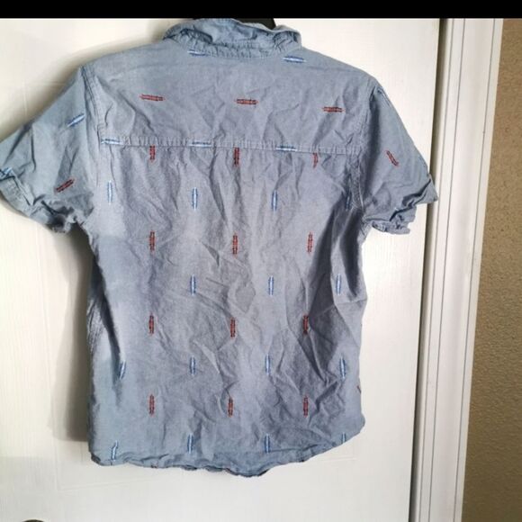 Lucky Brand Denim Button Down shirt size L - Picture 5 of 5